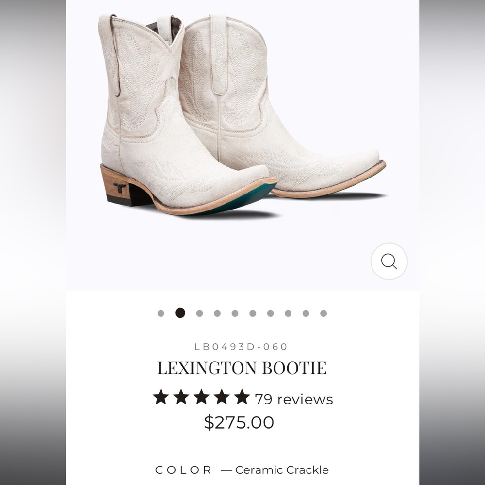 Lane Lexington Bootie Ceramic Crackle - Picture 10 of 10